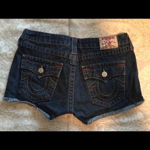 True Religion Jean Shorts